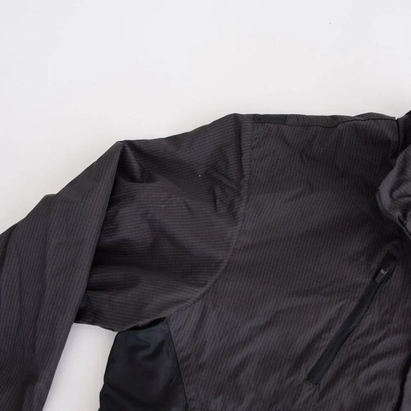 North End Graphite Gray Half Zip Waterproof Nylon Golf  Pullover Jacket M - Picture 13 of 13